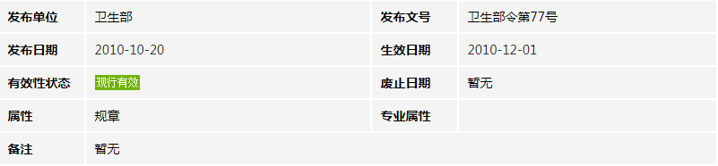 食品安全国家标准管理办法(卫生部令第77号) 食品安全国家标准管理办法(卫生部令第77号)