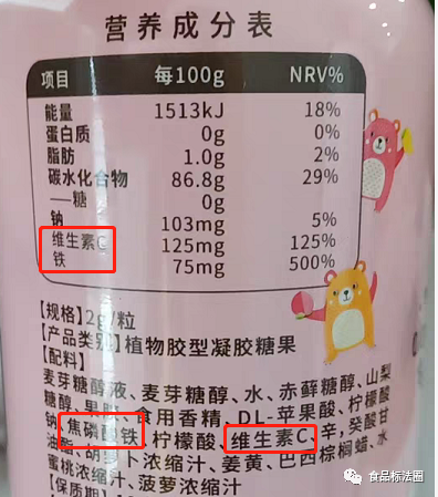 食品添加剂的范围及标示梳理！